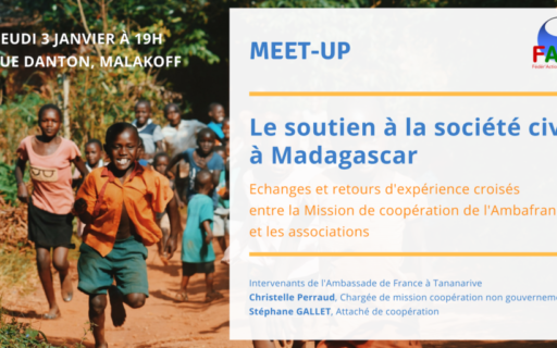 Retour sur notre Meetup – « Soutien à la société civile à Madagascar »